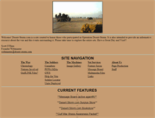 Tablet Screenshot of desert-storm.com